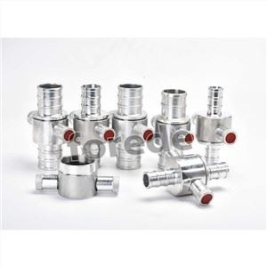 Feuerwehrschlauchkupplung und Adapter