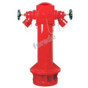 Dreiwegesäulen-Hydrant für die Brandbekämpfung