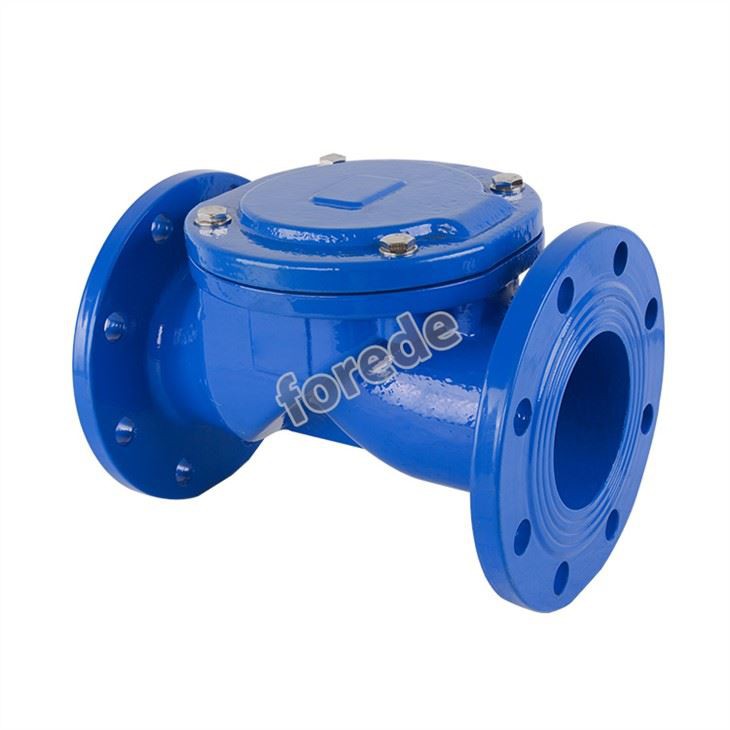 Flansch-Rückschlagventil für flexible Scheiben