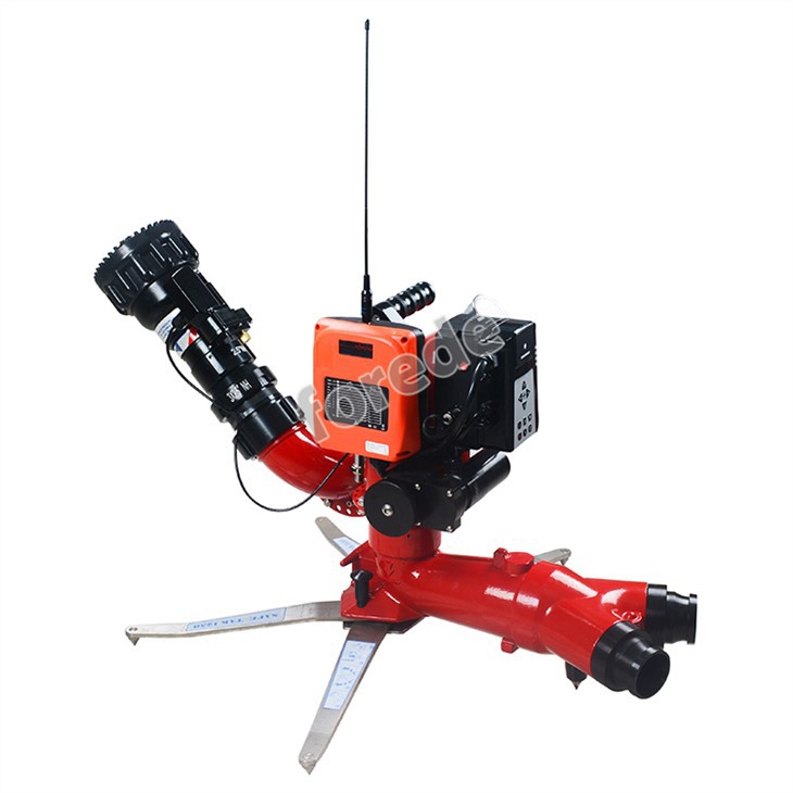 Wireless Remote Control Portable Water Cannon For Fire Robots