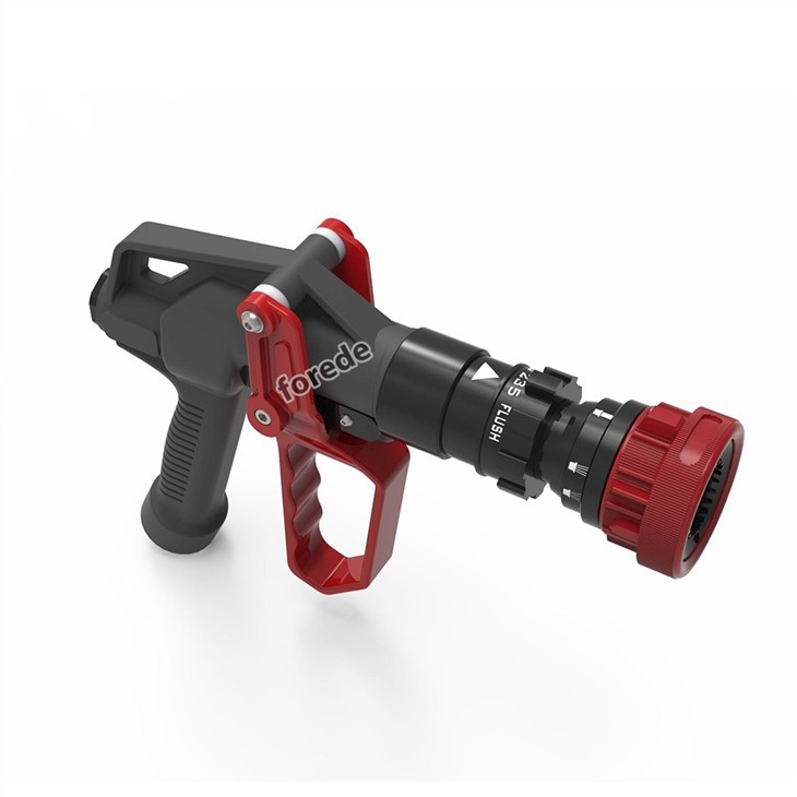 High Pressure Fire Nozzle With Pistol Grip