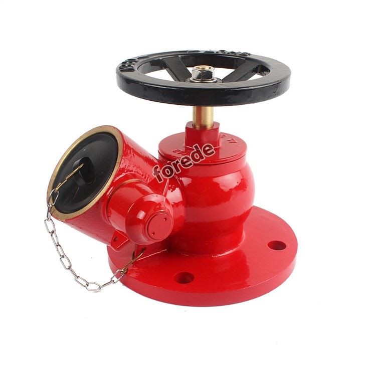 Flange End Oblique Fire Hydrant Valve