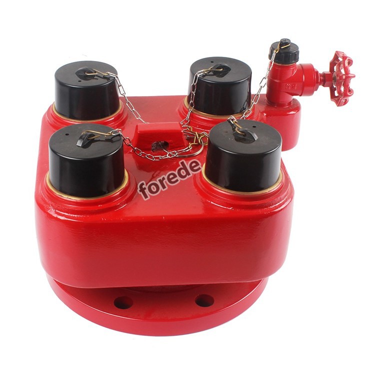 Brandbekämpfung am Breeching Inlet