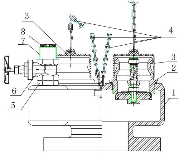 Cast Iron 2 Way Breeching Inlet