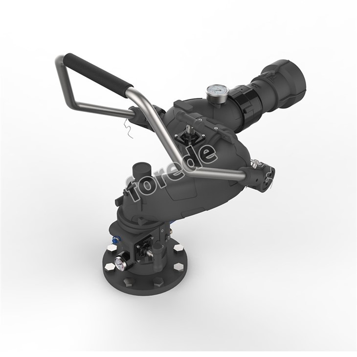 Fire Water Monitor With Lever Control