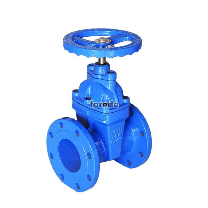Forede DN125 Ductile Iron Non Rising Stem Water Gate Valve