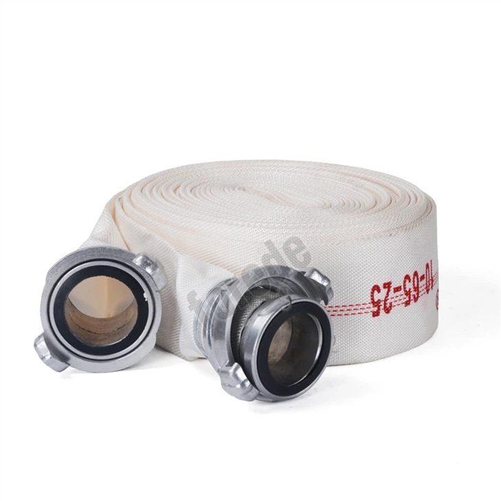 PU Lining Double Fire Hose For Fire Fighting