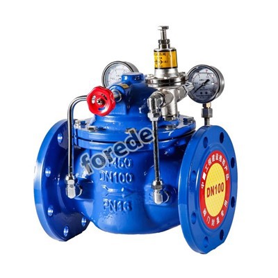 Druckminderventil-Brandschutz