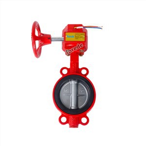 Zwischenflansch-Feuersignal-Absperrklappe