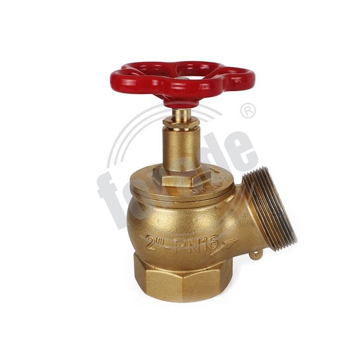 Indoor Oblique Type Fire Landing Valve factory