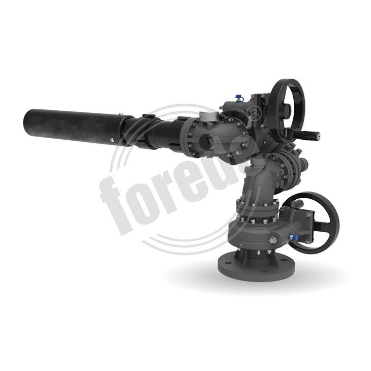 Manueller Schaummonitor mit Handradsteuerung