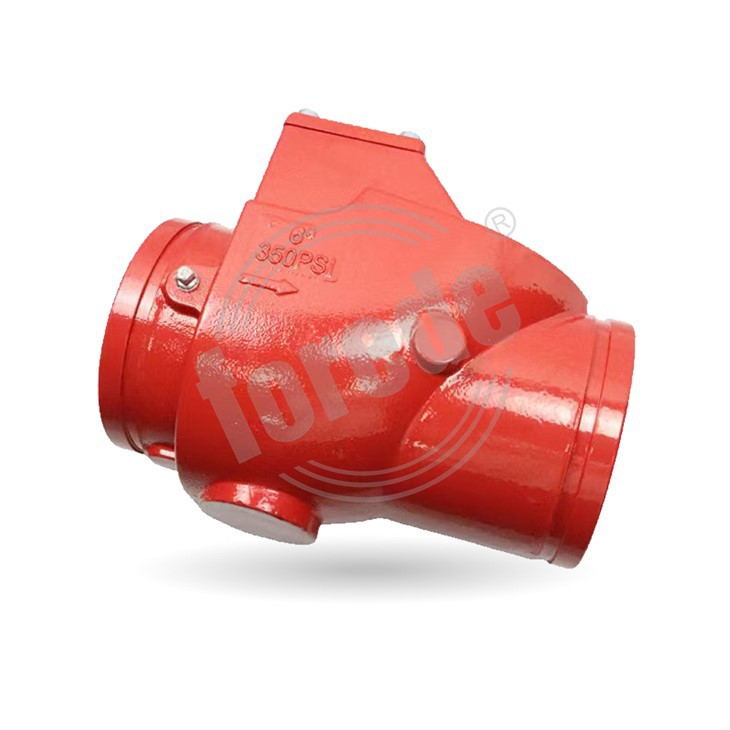 350 PSI Swing Check Valve Grooved Type
