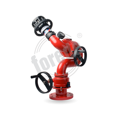 Löschwassermonitor aus Edelstahl