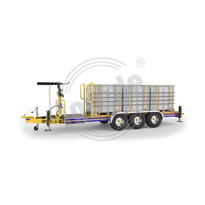 3000 Liter IBC Foam Trailer