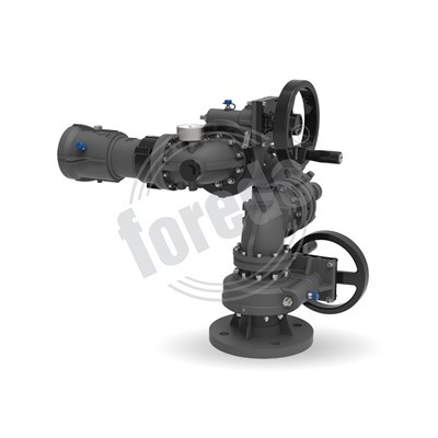 Löschwassermonitor mit konstantem Durchfluss