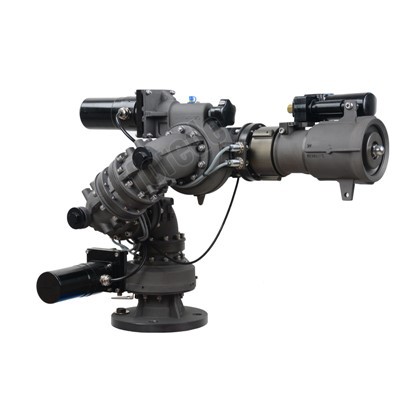 Brandbekämpfungsmonitor mit Fernbedienung