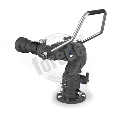 Löschwassermonitor mit Hebelsteuerung