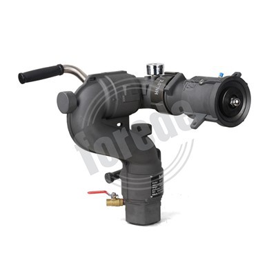 Fester Löschwassermonitor mit manuellem Hebel