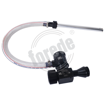 Inline-Schaumauswerfer