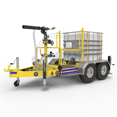 Schaumanhänger für die Brandbekämpfung