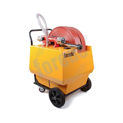 Mobiler Schaumkarrentank