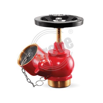 Schräge Gewindelandeklappe